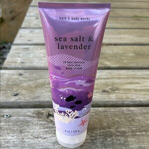New Bath & Body Works Sea Salt & Lavender 24 Hour Moisture Ultra Shea Body Cream